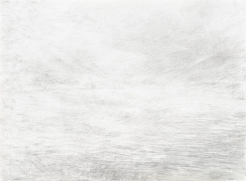 "Donaureise", Blatt 4, Bleistift auf Papier, 14,5 x 21 cm, 2017